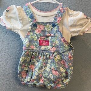 Vintage OshKosh B'gosh Floral Bodysuit